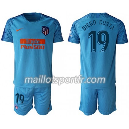 Maillot de Foot Atlético Madrid Diego Costa 19 Enfant Extérieur 2018/19